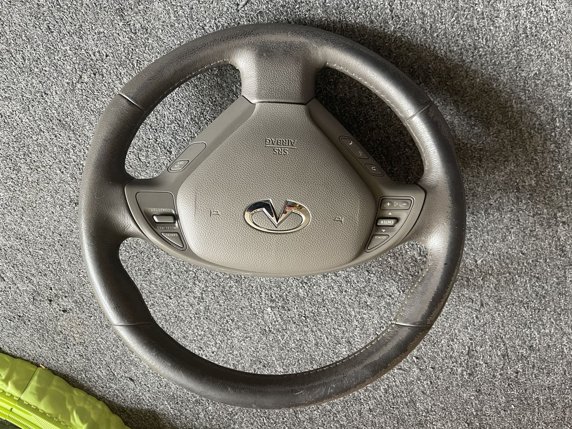 G37 Coupe OEM Steering wheel