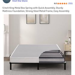 Metal Box Spring 