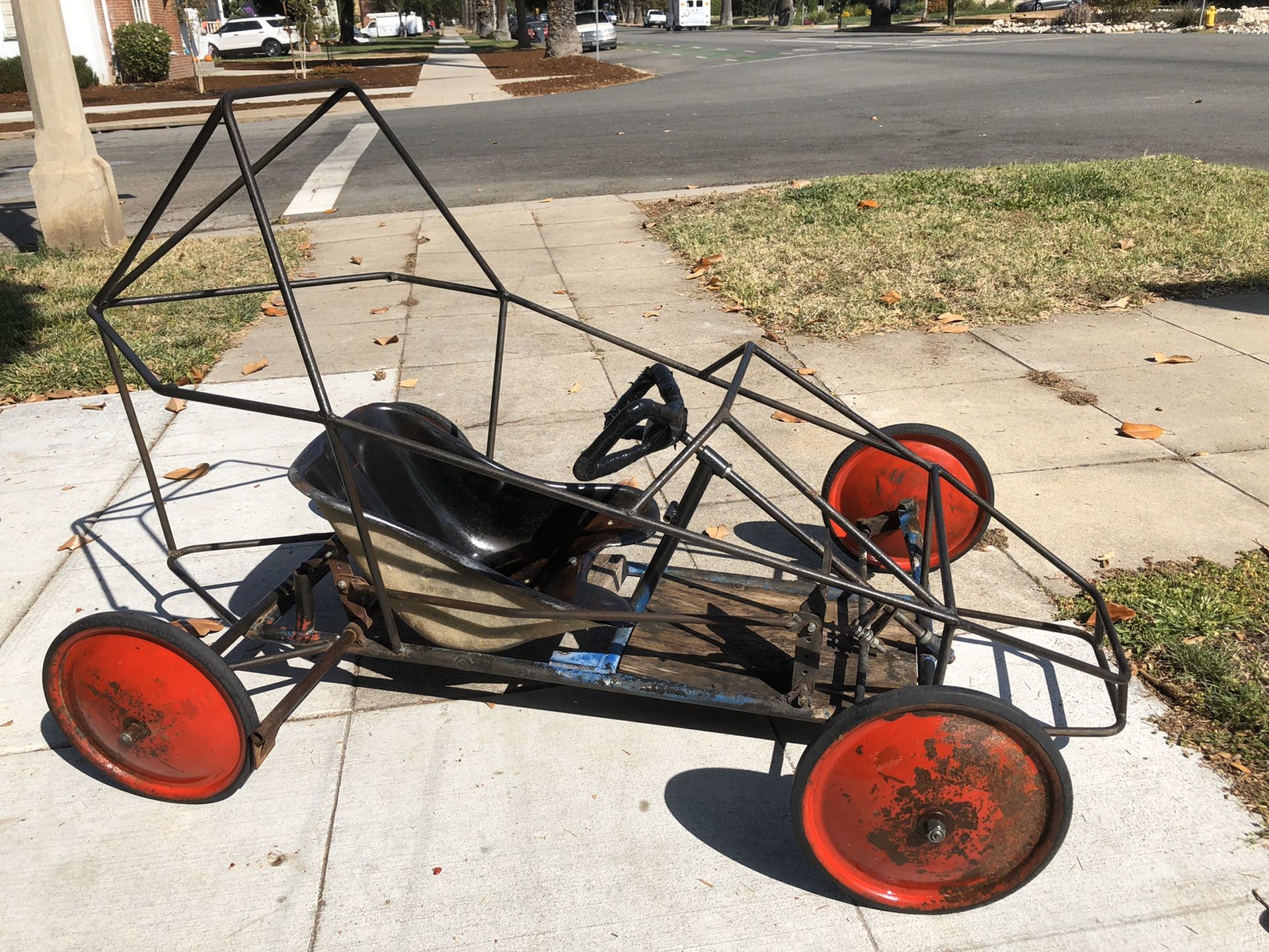 Vintage Soapbox Derby Racer