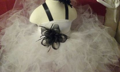Black and white tutu set $30