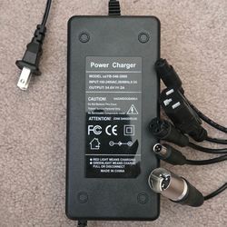 ​Universal 48V 54.6V 2A Electric Scooter Bike Battery Charger 5-in-1 Multi Plug