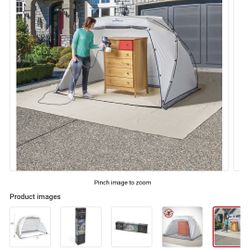 Portable Paint Booth, Larger Spray Paint Tent 