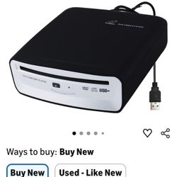 USB Portable CD Player New