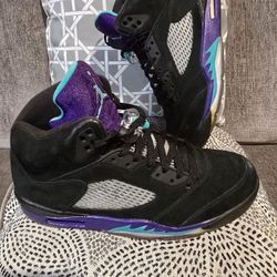 JORDAN 5 RETRO BLACK GRAPE ( 2013 )