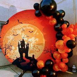 Balloons Garland And Backdrop