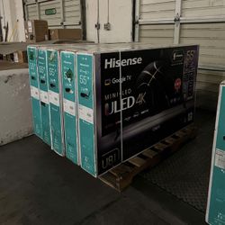 55” Hisense ULED Smart 5K TV Mini LED U8