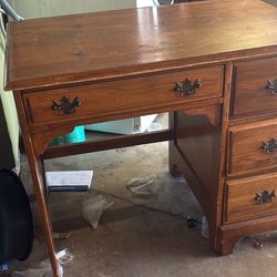 Solid Wood Desk 