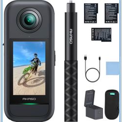 AKASO 360 Action Camera Standard Combo- 5.7K 360 Video, 360-SuperSmooth