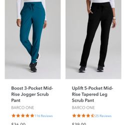 Scrub Barco Uniforms XL Jogger Scrubs Pant Great Material