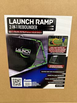 Brand New Franklin Sports Launch Ramp Soccer Trainer