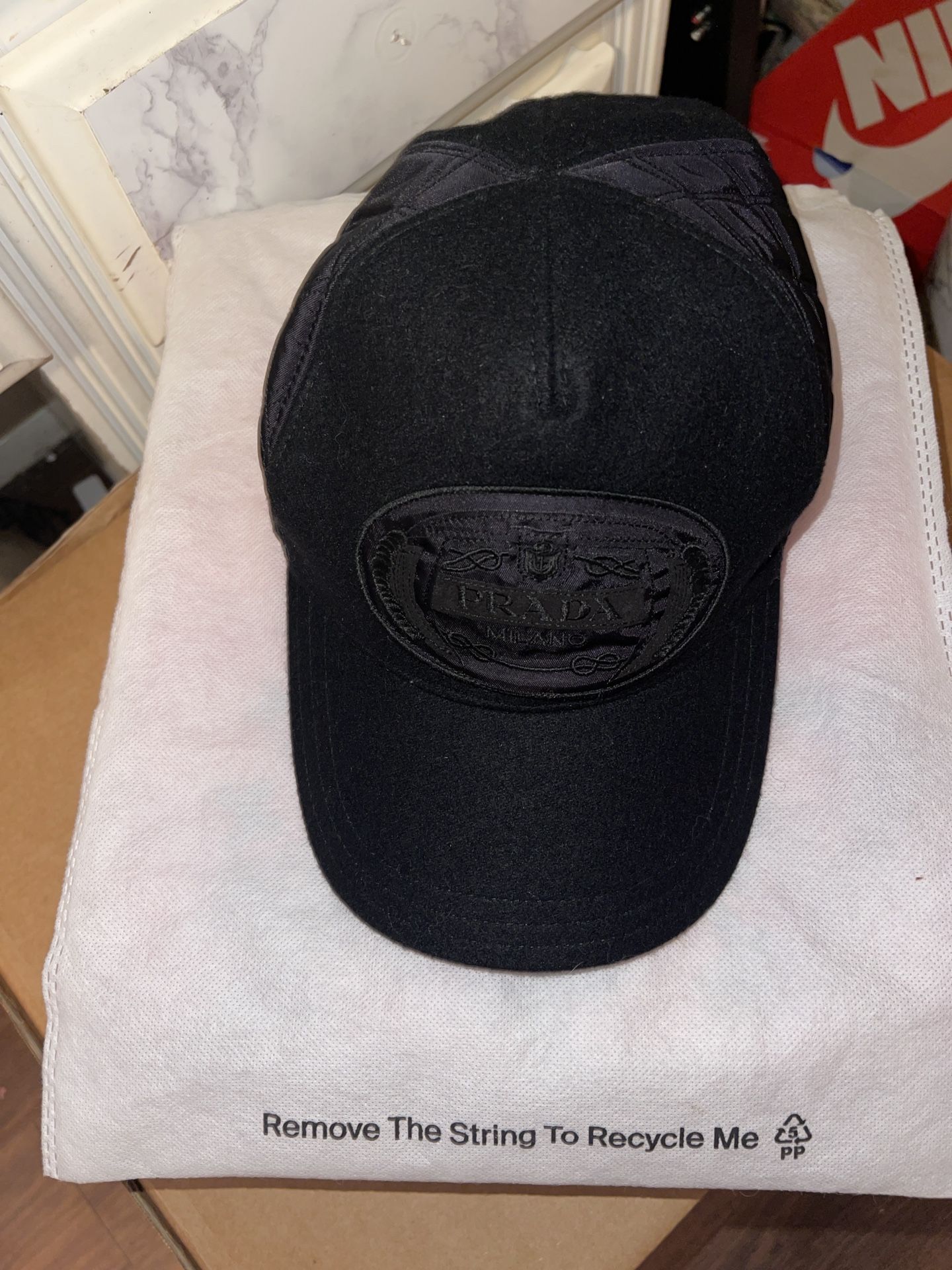 Fitted Prada Cap Size Large