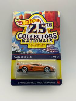 Hot Wheels Corvette C8R 25th Collectors Nationals LOW #