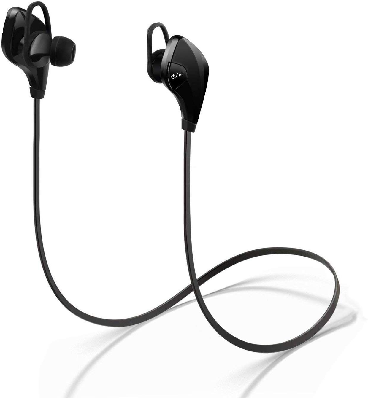 Bluetooth Headphones WEILIGU Wireless Earbuds Waterproof Sweatproof Sports HD Stereo Noise Cancelling Headphones