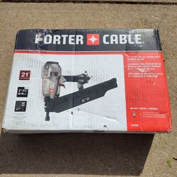 NEW PORTER-CABLE FR350B 21-DEGREE 3-1/2" INCH FULL ROUND PNEUMATIC FRAMING NAILER