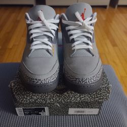 Jordan 3 Cool Grey