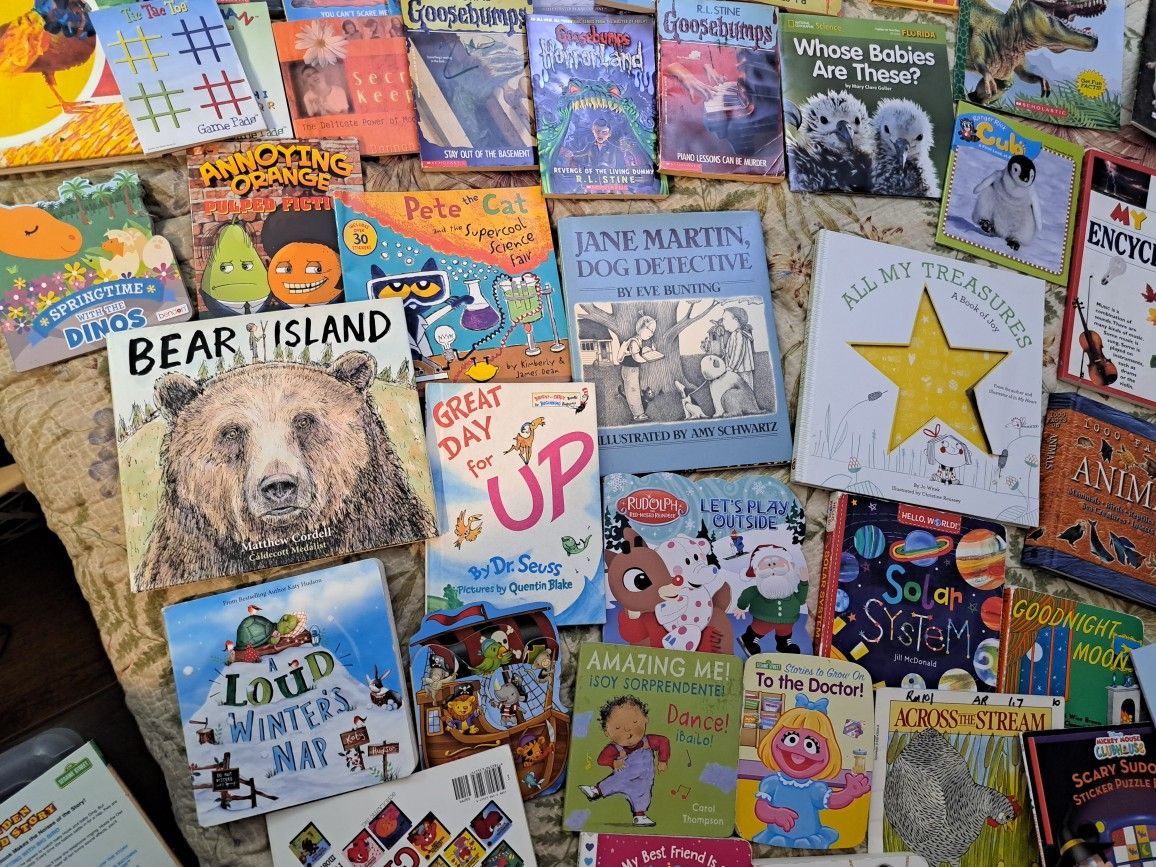 LOT OF 25 KIDS BOOKS For ONLY $20