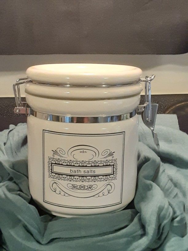 Bath Salts Apothecary Jar