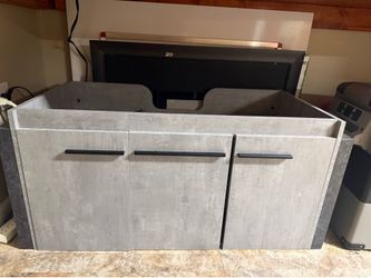 24 Inch Floating Bathroom Vanity with Sink Grey Wall Mounted Modern Bathroom Vanity, Bathroom Cabine
