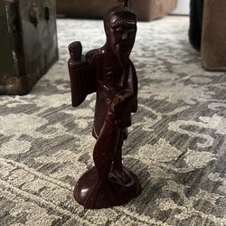 Hand-Carved Boxwood (or Rosewood) Immortal.