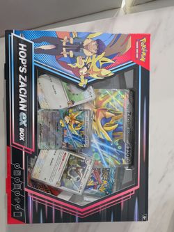 Pokemon TCG Hops Zacian Ex Box