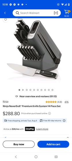Ninja never dull knife