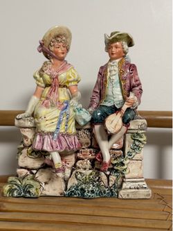 Vintage Dresden-Style Porcelain Figurine