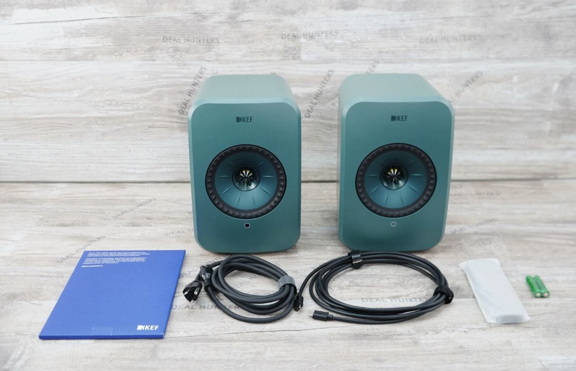 KEF LSX II LT - Wireless Hi-Fi Speakers – Audiophile-Grade, Streaming-Ready, Pure High Quality Audio (NEW)