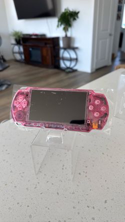 PSP 3001 Crystal Pink Custom w/Games Preinstalled • NEW • TRADE INS WELCOME