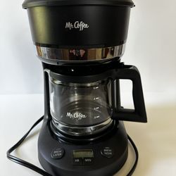 Gently Used Mr. Coffee 2-5 Cup Coffee Maker, 25oz, Cleaned