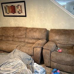 Leather Couch 