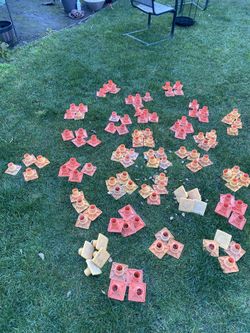   101 OSHA Rebar Safety Caps – Orange – Used