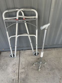 Walker And Cane