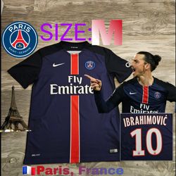 Nike PSG Zlatan Ibrahimović #10 2015/2016 Home Jersey