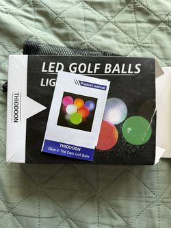 Led golf balls light up