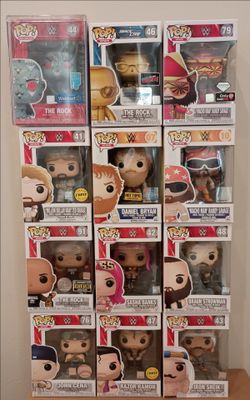 WWE FUNKO POP!   36 POP LOT.