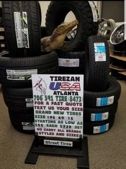 195 60 15 BRAND NEW TIRE TIRES $55 EACH $220 SET