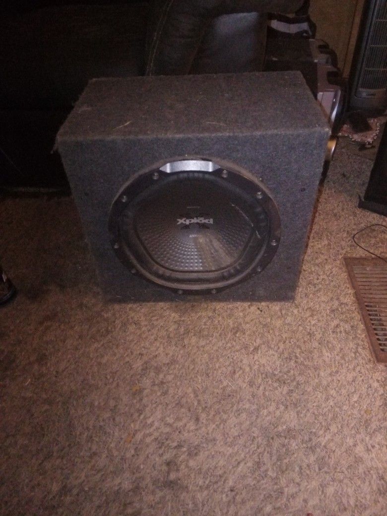 12 Inch Sony Explode With Box
