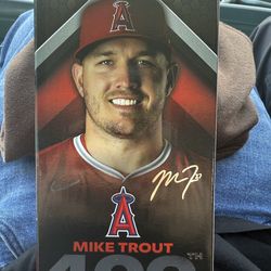 Mike Trout 400th Home Run Bobblehead Angels Game