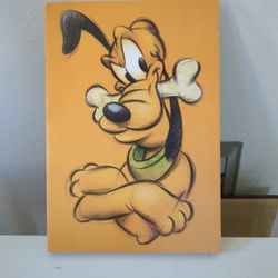 Disney Pluto Canvas Picture