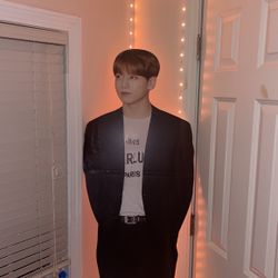 life size jungkook cutout 