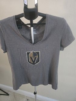 NHL Vegas Golden Knights Women's Tshirt. XL