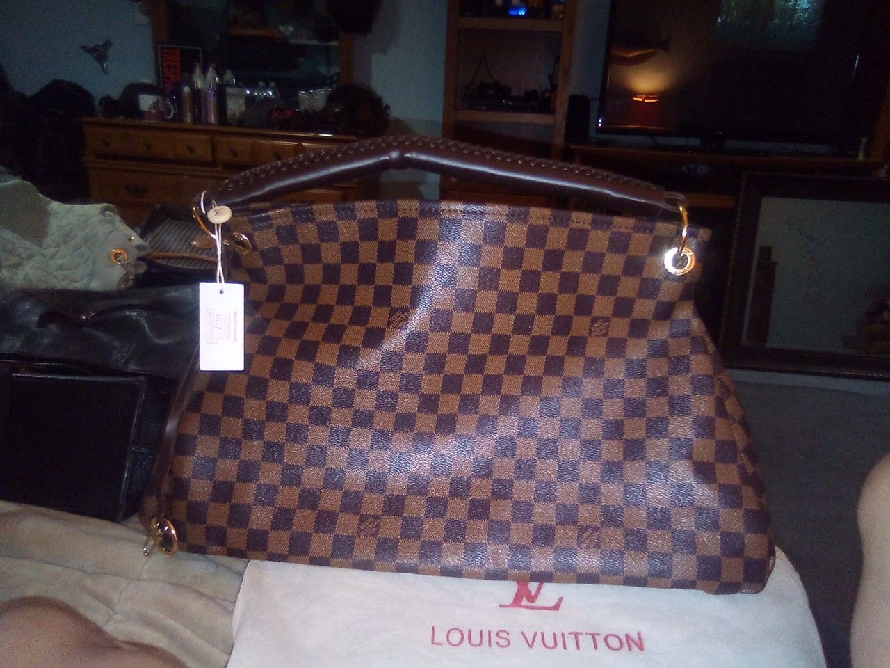 Louis Vuitton handbag with dust bag