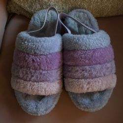 UGG Fluff Yeah Slide Women's Sheepskin Slippers 