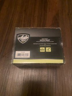 Auto Drive Back Seat Kick Mat