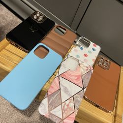 12 Pro Max Cases (used)