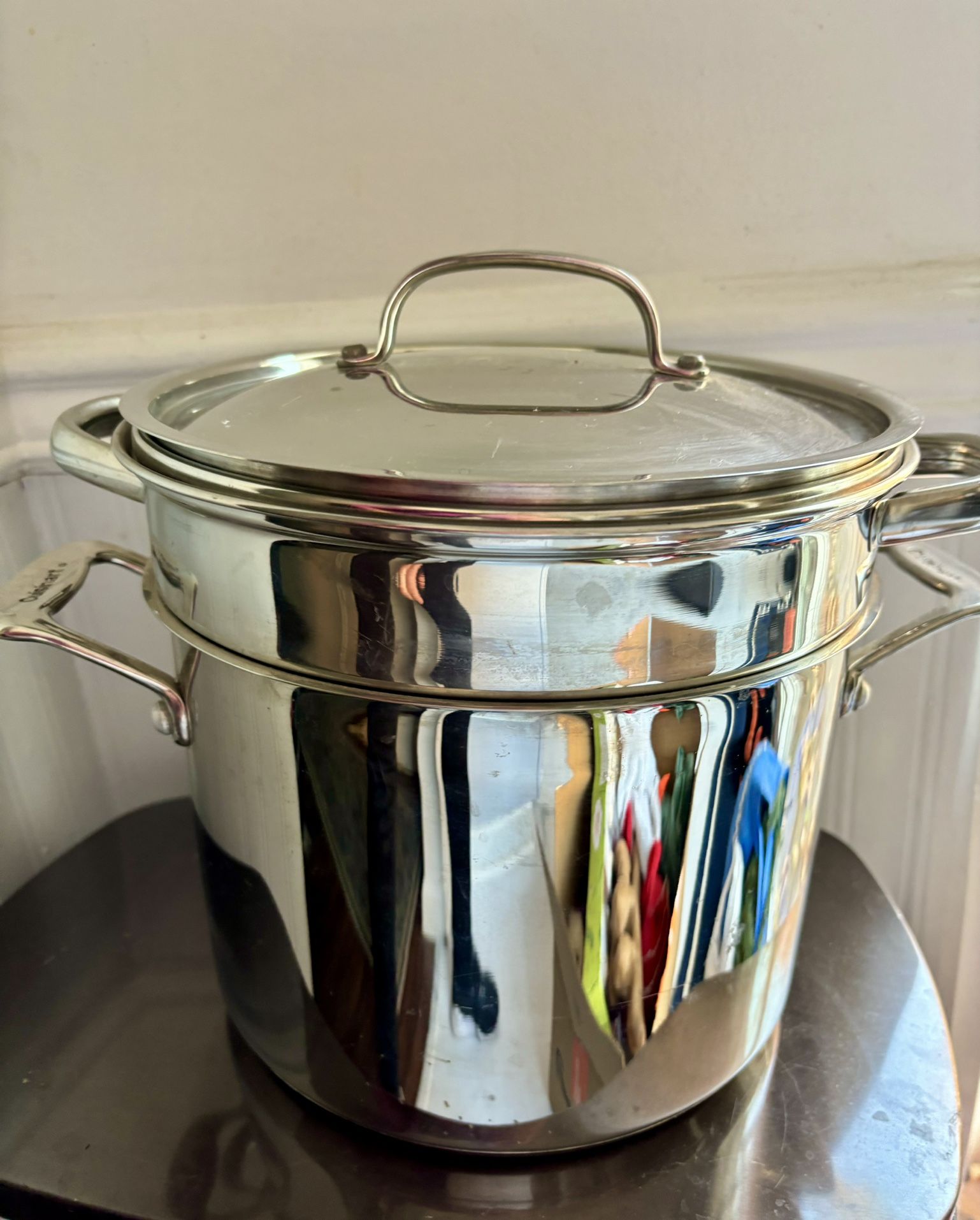 Cuisinart Chefs Classic 12 Quart Pasta Steamer Set