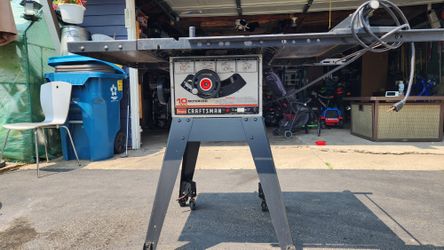 Craftsman 10 inch table saw