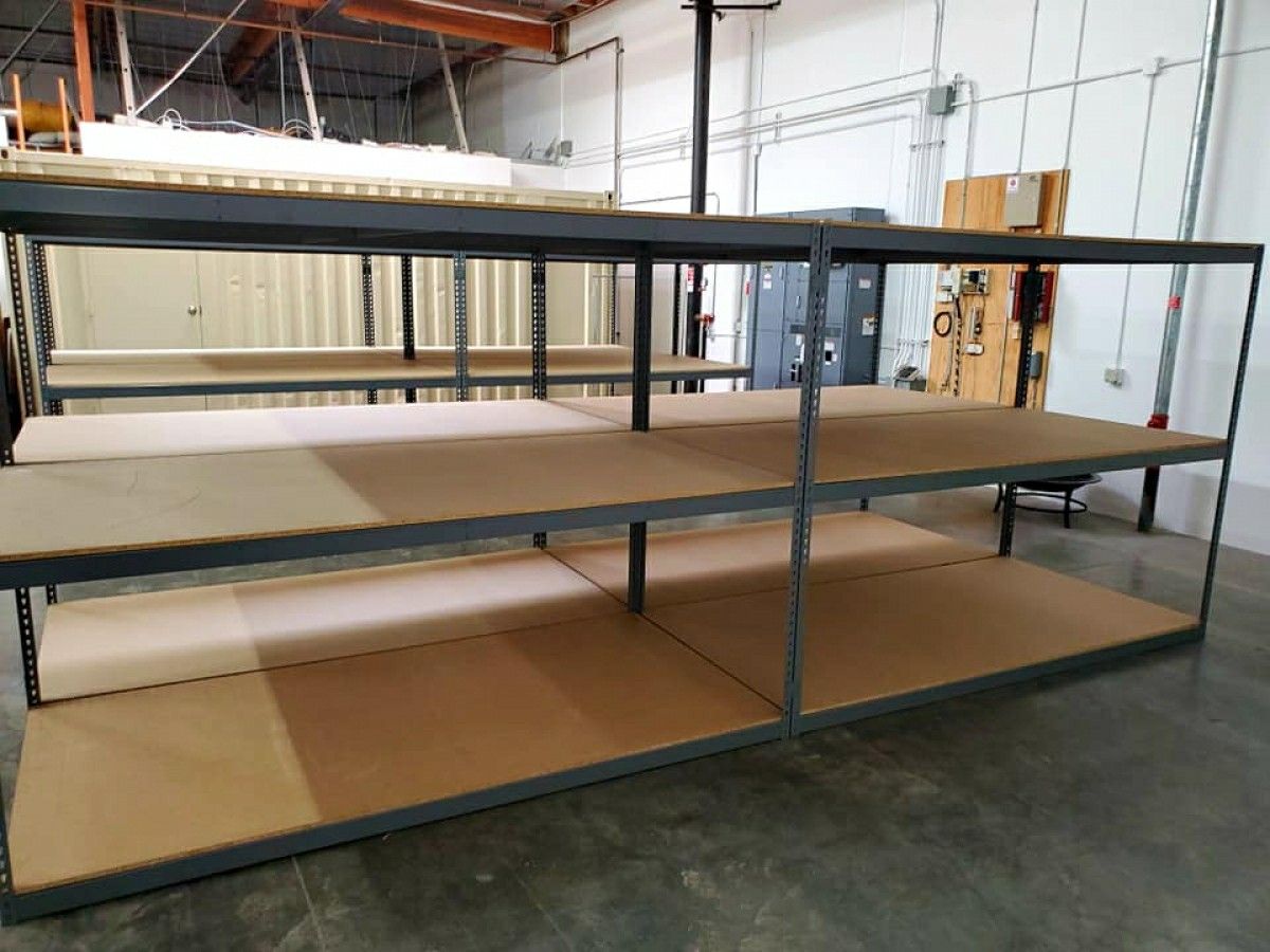Industrial Shelving 96 in W x 48 in D Warehouse Garage Storage Rack