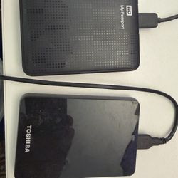 USB 3 2.5” External Hard Drives 2TB