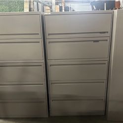 Lateral Metal Filing Cabinets 2,3,4,5 Regular & Fireproof File Cabinet 3 Drawer